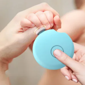 6Pcs/Set Electric Baby Nail Trimmer Kid Nail Polisher Tool Infant Manicure Scissors Newborn Hygiene Kit Baby Nail Clipper Cutter — image 3