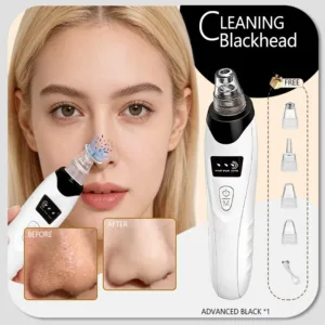 Blackhead Remover Pore Cleaner Black Dots Vacuum Cleaner Skin Pimple Acne Extractor Facial Cleaning Electric Black Head Removal — image 8