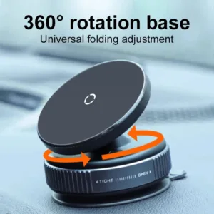 2026 New Vacuum Magnetic Phone Holder for Car - Suction Cup Phone Mount for MagSafe, 360° Rotatable Portable Strong Magnet Stand — image 17