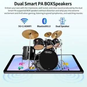 2025 New Upgraded Pad 10.1 Inch Android Tablets Octa Core 6GB RAM 128GB ROM Dual Network WiFi Dual Cameras Tablet PC 6000mAh — image 5