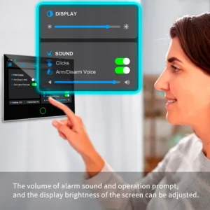 KERUI WiFi/4G GSM Burglar Alarm with 7 Inch Large IPS Touch Screen for Home Security Alarm System with Siren Motion Sensor G70 — image 3