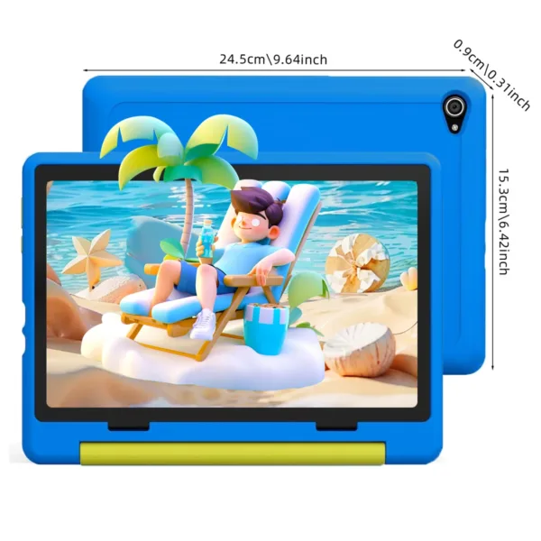 Blue and case