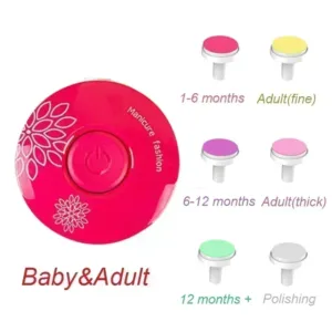 Electric Baby Nail Trimmer Baby Items Kid Nail Polisher Tool Care Kit Easy To Trim Nail File Newborn Baby Things Bebe Accessorie — image 9