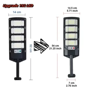 99000000LM 60000W Solar LED Outdoor Lighting Motion Sensor Super Bright Wall Lamp Waterproof Solar Light For Garden Street Patio — image 13