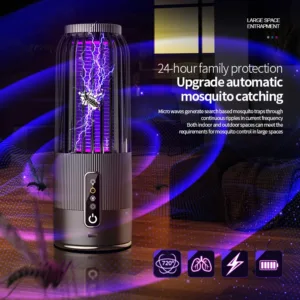 Electric Mosquito Killer Lamp Insect Fly Trap Camping Outdoor Light USB Solar Charging Mosquito Killer Insect Repellent 2025 — image 5