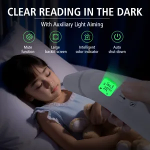 Cofoe 2 IN 1 Ear & Forehead Thermometer ±0.2℃ High precision Body Digital Thermometer Non-contact Infrared Fever Thermometer — image 5