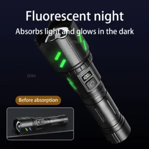 Ultra Powerful Windproof Fire Starting Flashlight Rechargeable High Power Torch Focused Light Source Can Light A Flame Lantern — image 4