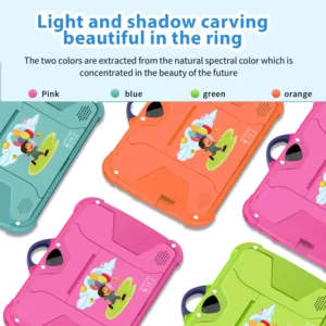 New 7 Inch Android 13 Learning Education Kids Tablets Quad Core 4GB RAM 64GB ROM Cheap Simple Children's Favorite Tablet Pc — image 6