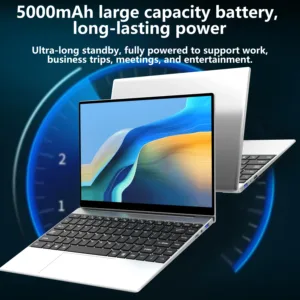 NAIWO 2026 14.1"Ultra Slim Laptop Windows11 16GB 2TB SSD Gamer Notebook Intel 4405U 1920*1080 Display Office Study Computer PC — image 6
