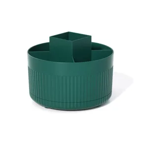 360 ° Table Top Rotary Makeup Brush Storage Container Cosmetics Shelf Dresser Eye Shadow Brush Lipstick Pen Holder — image 7