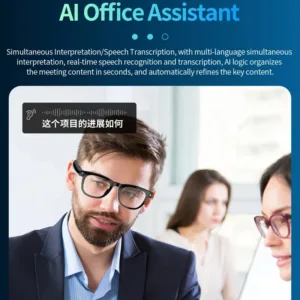 AI Smart Glasses 800W HD Camera Black Technology Image Translation Chat GPT Video Call Photo Waterproof For Men Women — image 6