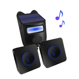 Motion Sensor Chime, Solar Chime, Security Sensor, Door Security Alert, 4 Levels of Volume, Solar Wireless Doorbell — image 9