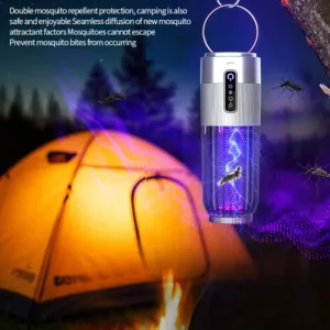 Electric Mosquito Killer Lamp Insect Fly Trap Camping Outdoor Light USB Solar Charging Mosquito Killer Insect Repellent 2025 — image 18