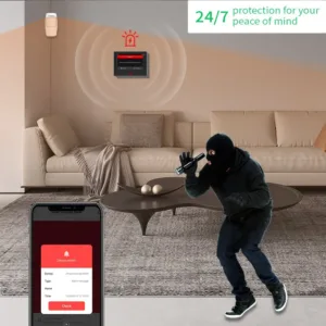Staniot Original 7inch 4G WiFi Security Alarm Protection Kit Built-in 5000mAh Battery Alexa Wireless Smart Home Alarm System — image 4