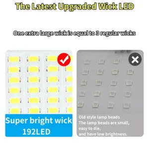 1000000LM Solar Led Light Outdoor 4000W Sunlight Powerful Outdoor Motion Sensor Solar Lamp Garden Street Spotlight Wall Lamp — image 5
